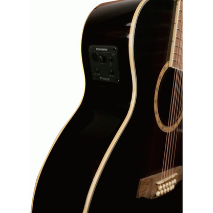 Ashton SL29/12CEQWRS 12 String Slimline Acoustic Guitar with Cutaway and EQ