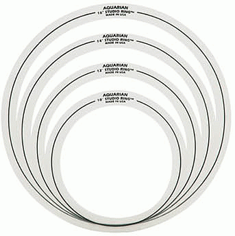 Aquarian Studio Rings Set 10 - 10", 12" and 2 x 14" -Premade Multipack