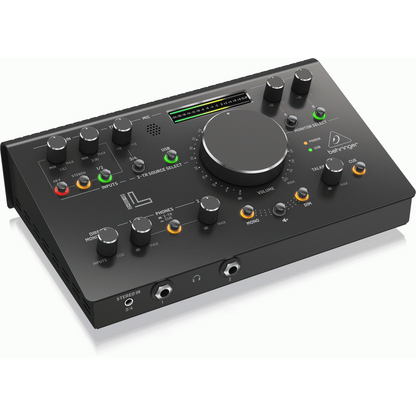 Behringer STUDIOL High-End Studio Control and Communication Center with Midas Preamps, 192 kHz 2x2 USB Audio Interface and VCA Stereo Tracking