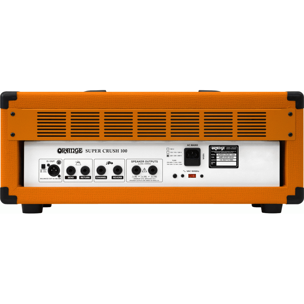 Orange Super Crush 100 Guitar Head