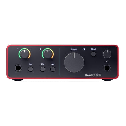 Focusrite Scarlett Solo 4th Gen USB Audio Interface