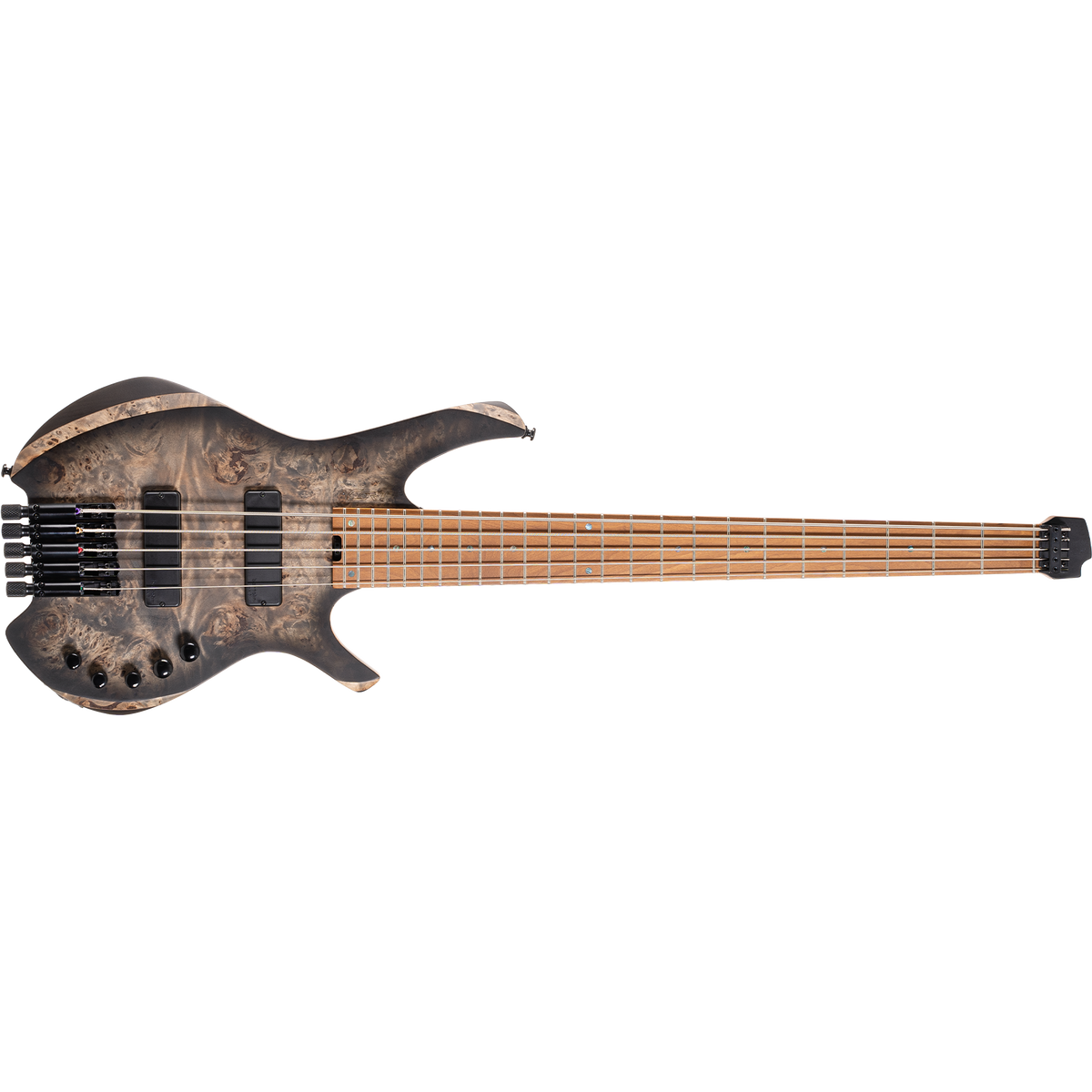 Cort Artisan Space 5 5-String Bass Guitar – Stardust Black