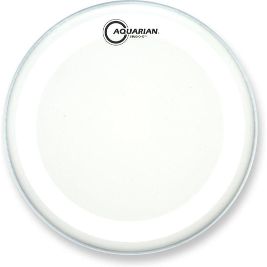 Aquarian Studio-X – Batter Bass Drumhead – White Texture Coated – 26″ (TCSX26B)