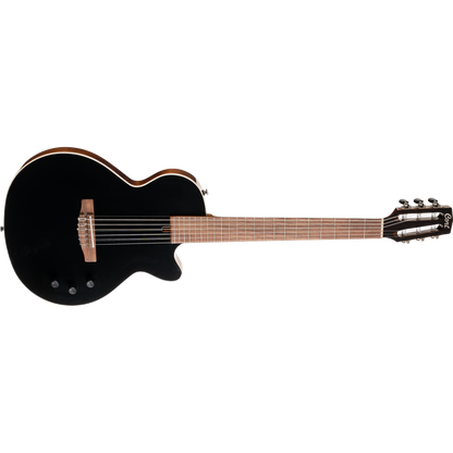 Cort Sunset Nylectric II Chambered Electro-Classical Guitar – Black
