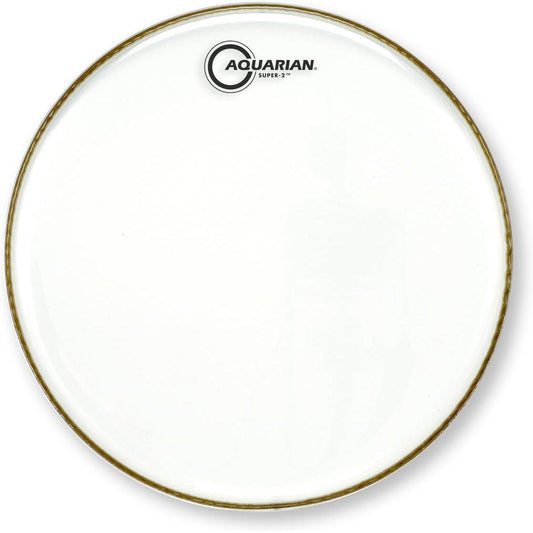 Aquarian Super-2 – Batter Drumhead – Clear – 12″ (S2-12)