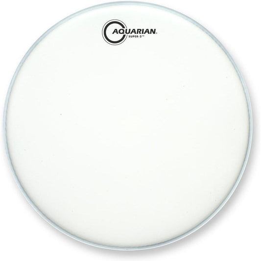 Aquarian Super-2 – Batter Drumhead – White Texture Coated – 14″ (TCS2-14)