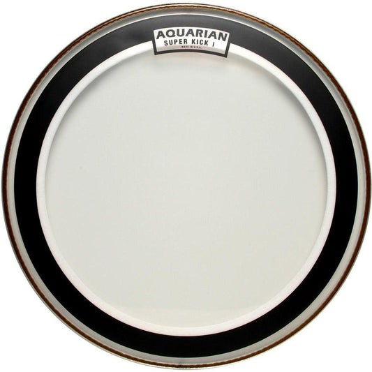 Aquarian Super Kick I – Batter Bass Drumhead – Clear – 18″ (SKI18)