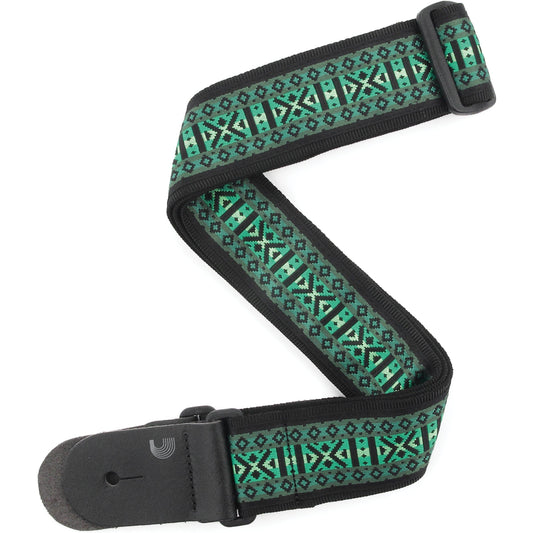 D'Addario Guitar Strap, Monterey 3, Green