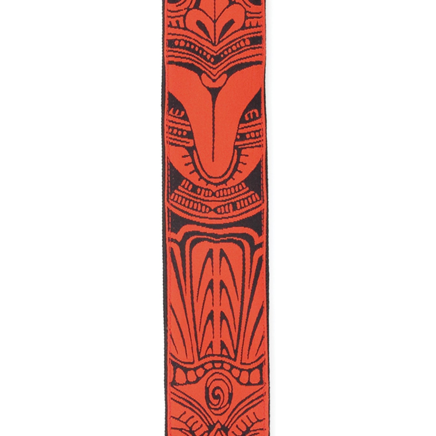 D'Addario Woven Guitar Strap, Tiki Mask, Red