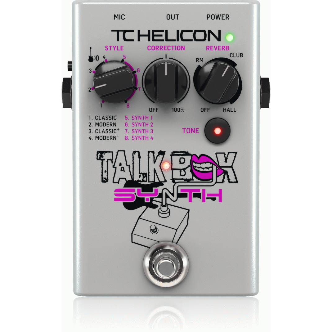 TC Helicon Talkbox Synth Pedal