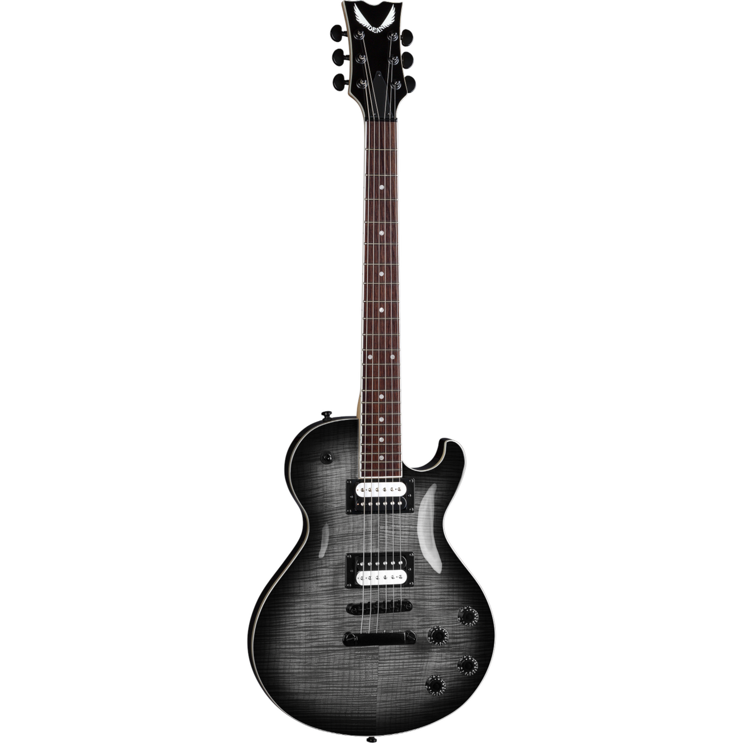 Dean Thoroughbred X Flame Maple Charcoal Burst Electric Guitar