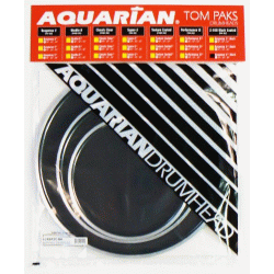 Aquarian TCRSP2C Black Response-2 - Size - 10", 12", 16"