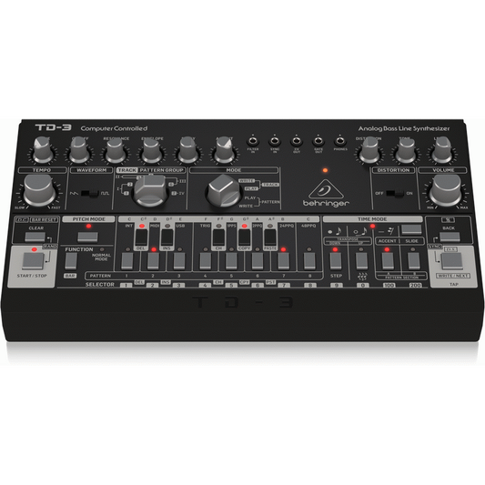 Behringer TD3 BK Analog Bass Line Synth