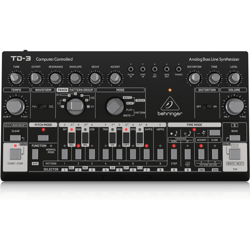 Behringer TD3 BK Analog Bass Line Synth