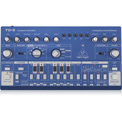 Behringer TD3 BU Analog Bass Line Synth