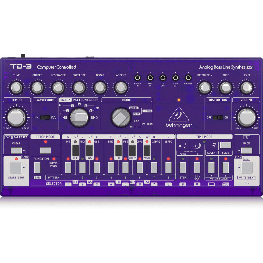 Behringer TD-3-GP Analog Bassline Synthesizer