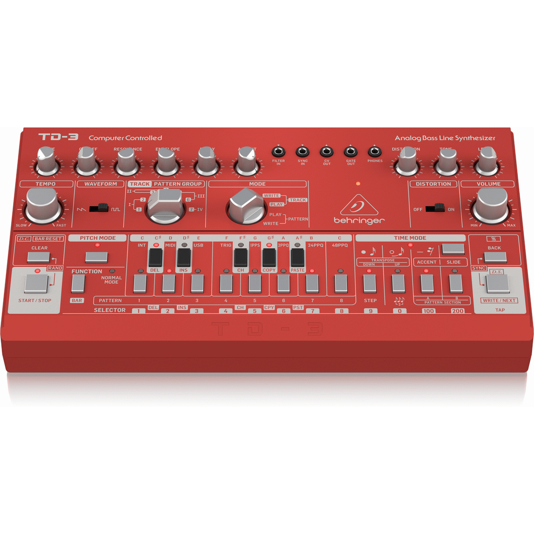 Behringer TD-3-RD Analog Bassline Synthesizer