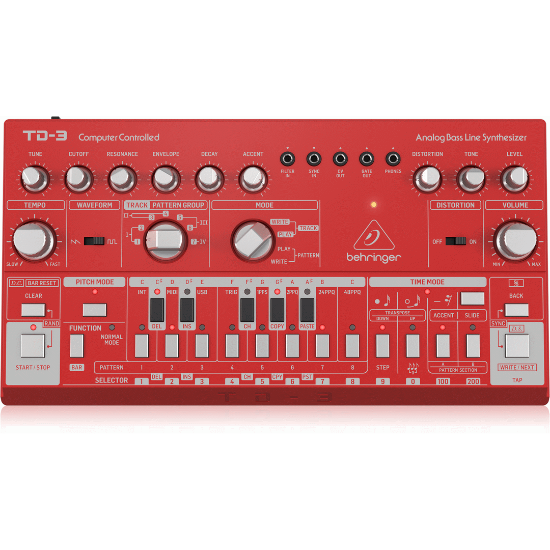 Behringer TD3 RD Analog Bass Line Synth