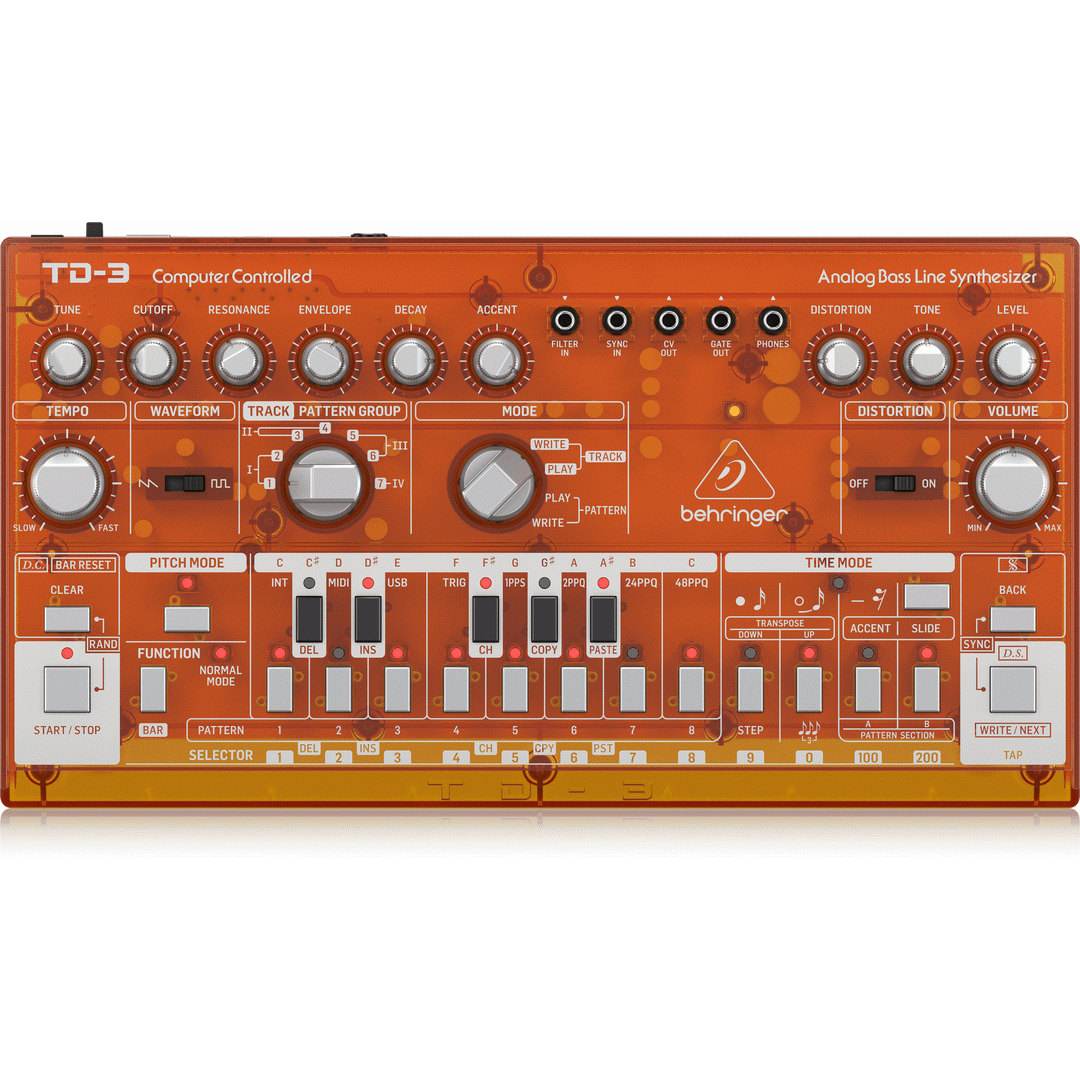 Behringer TD-3-TG Analog Bassline Synthesizer