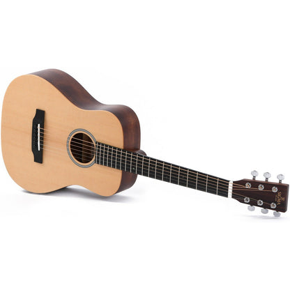 Sigma TM-12 Travel Acoustic Guitar Solid Sitka Spruce Top - Mahogany Back and Sides - Satin