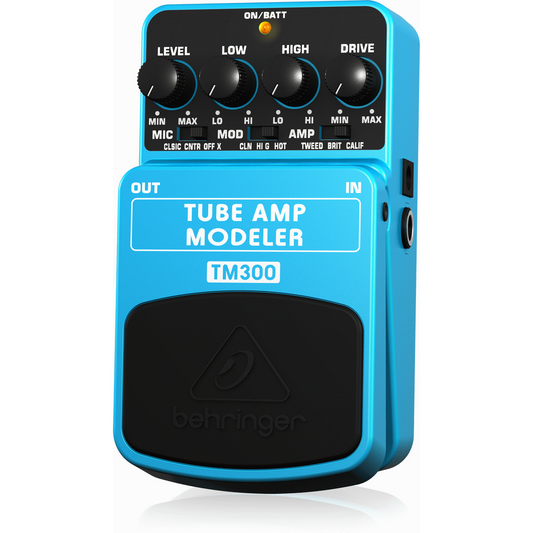 Behringer TUBE AMP MODELER TM300 Pedal