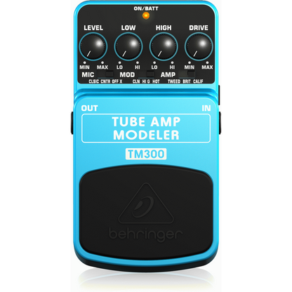Behringer TUBE AMP MODELER TM300 Pedal
