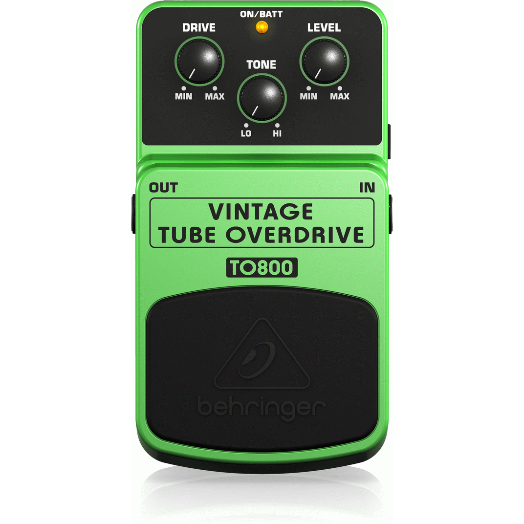 Behringer VINTAGE TUBE OVERDRIVE TO800 Pedal