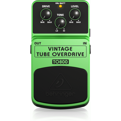 Behringer VINTAGE TUBE OVERDRIVE TO800 Pedal