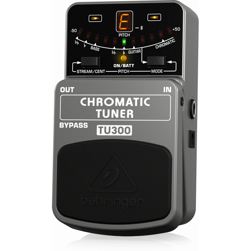 Behringer TU300 Guitar/Bass Chromatic Tuner Pedal