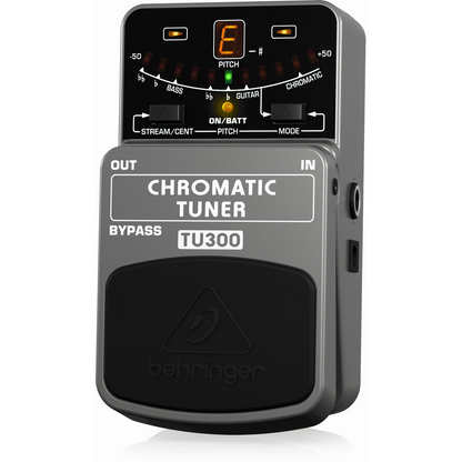 Behringer TU300 Guitar/Bass Chromatic Tuner Pedal