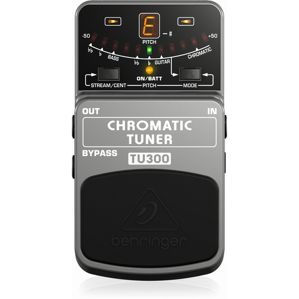 Behringer TU300 Guitar/Bass Chromatic Tuner Pedal