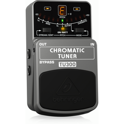 Behringer TU300 Guitar/Bass Chromatic Tuner Pedal