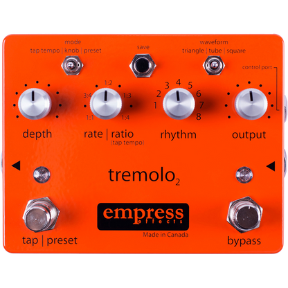 Empress Effects Tremolo2 - Tremolo Effects Pedal