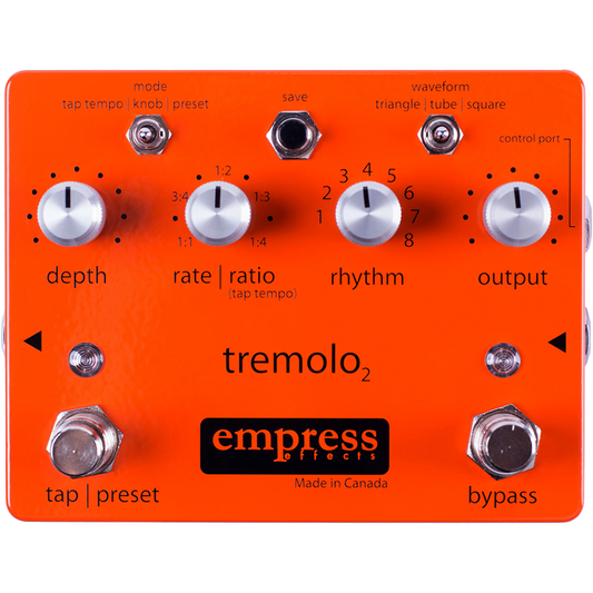 Empress Effects Tremolo2 - Tremolo Effects Pedal