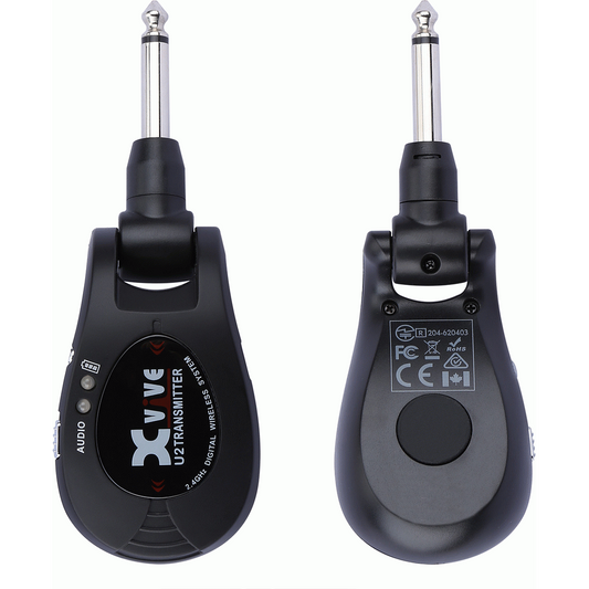 XVIVE U2 Black Guitar Wireless Adaptor 2.4GHZ