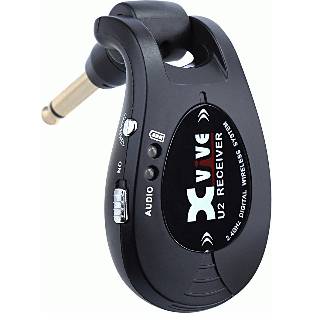 XVIVE U2 Black Guitar Wireless Adaptor 2.4GHZ