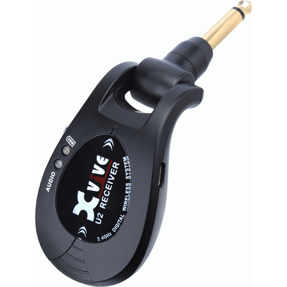 XVIVE U2 Black Guitar Wireless Adaptor 2.4GHZ