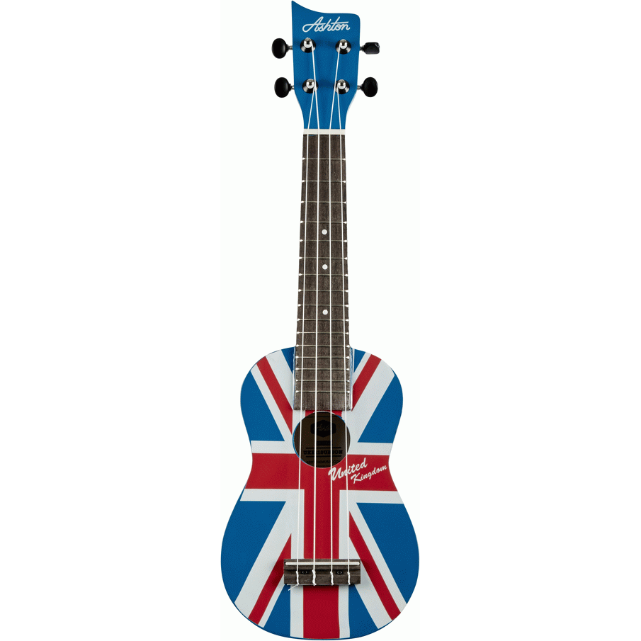 Ashton UKE110 UNION JACK Ukulele with Bag