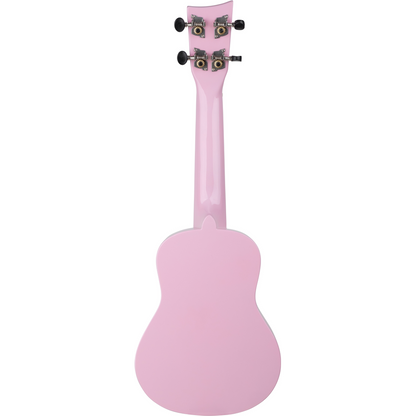 Ashton UKE120SPK Soprano Ukulele w/ Bag (Shell Pink)