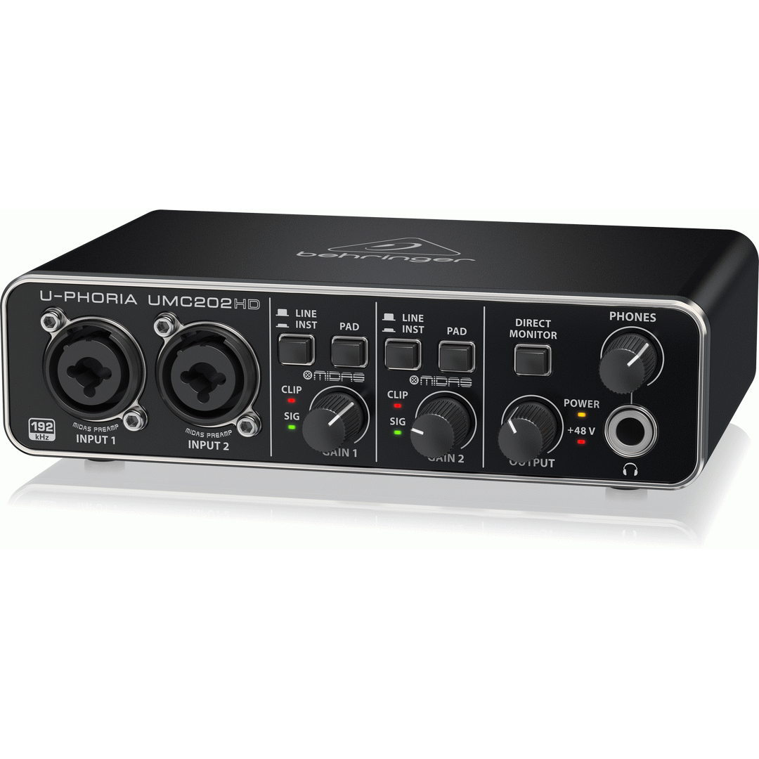 Behringer U-Phoria UMC202HD Interface