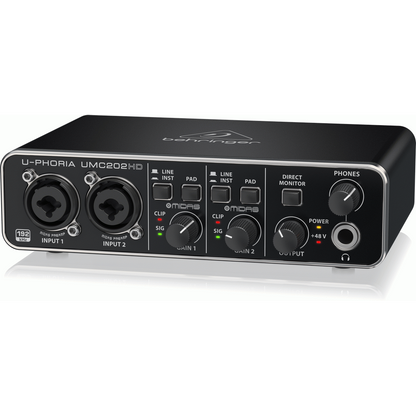 Behringer U-Phoria UMC202HD Interface