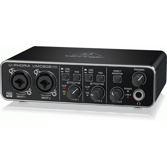 Behringer U-Phoria UMC202HD Interface