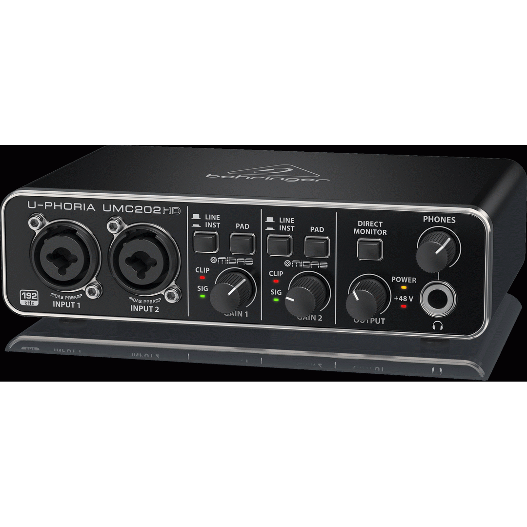 Behringer U-Phoria UMC202HD Interface