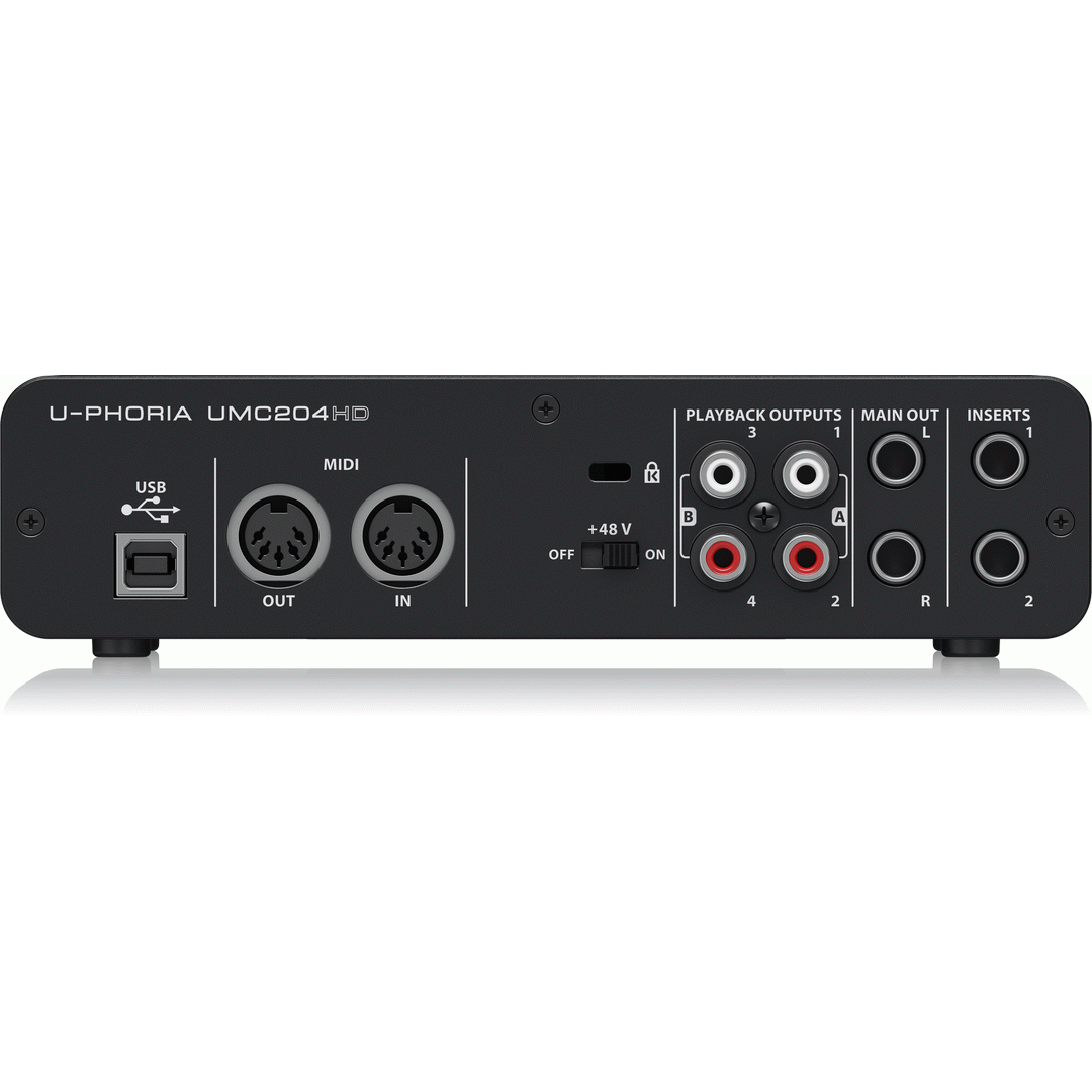 Behringer U-Phoria UMC204HD Interface