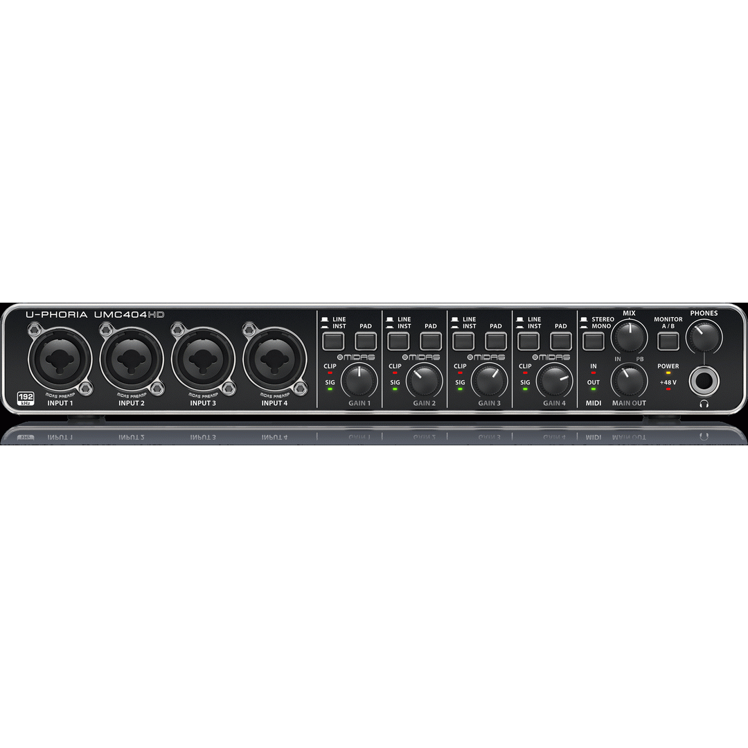 Behringer U-Phoria UMC404HD Interface