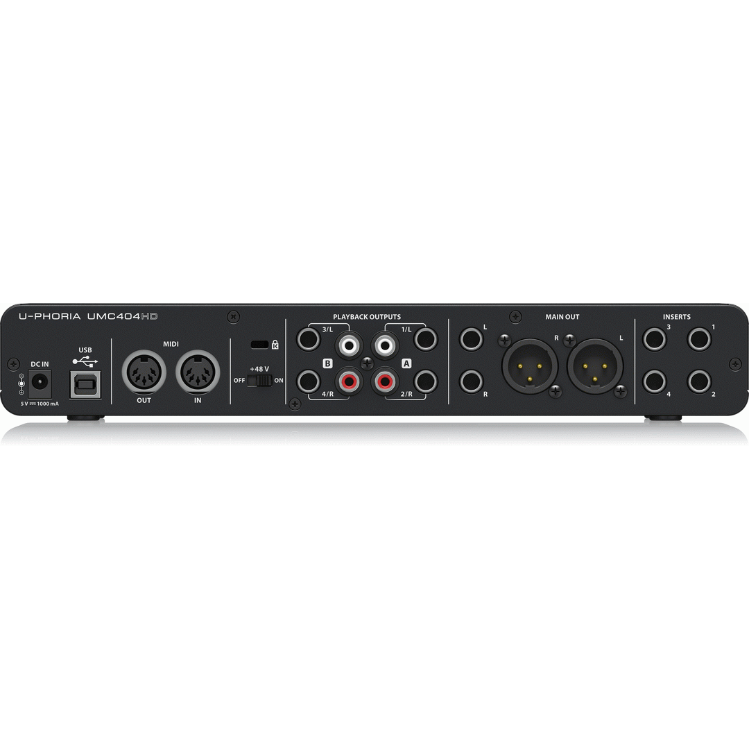 Behringer U-Phoria UMC404HD Interface