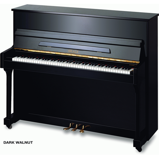 Beale UP118M2 Upright Piano – Dark Walnut