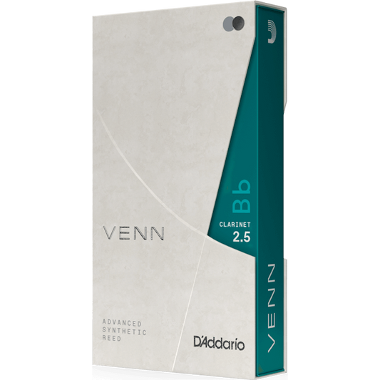 D'Addario VENN Bb Clarinet Reed – G2 – Strength 2.5