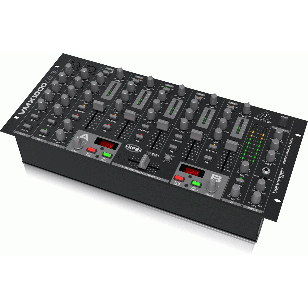 Behringer VMX1000USB Pro DJ Mixer