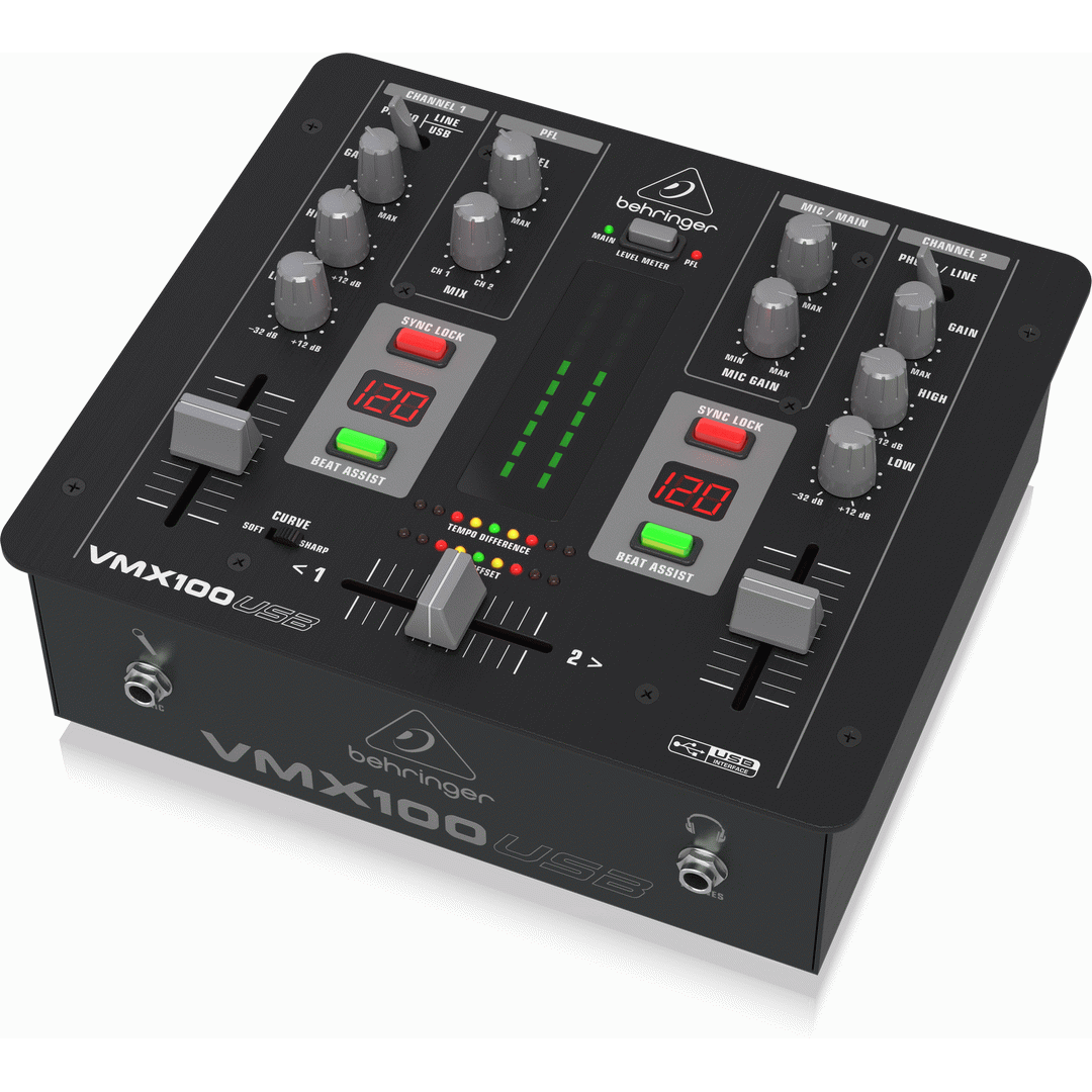 Behringer VMX100USB Pro DJ Mixer